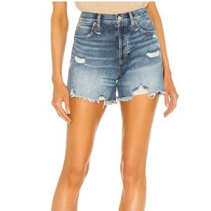 Free People denim cutoff shorts